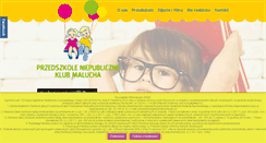 Desktop Screenshot of klubmalucha.edu.pl